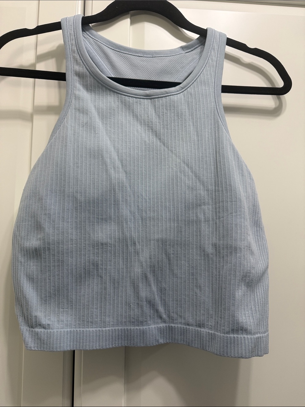 Lululemon Light Blue Ribbed Tank Top - Women